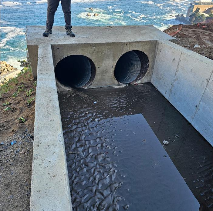 Colector de Aguas LLuvias, Reñaca.