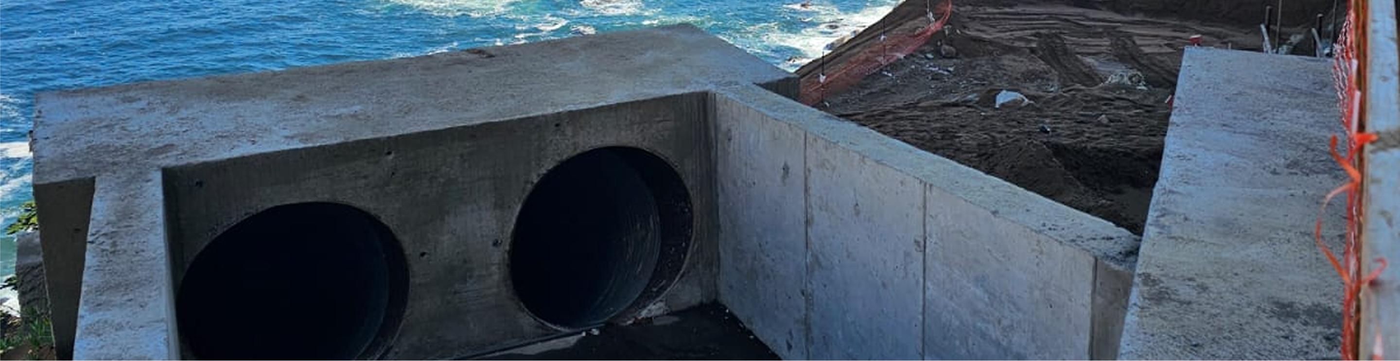 Colector de Aguas LLuvias, Reñaca.