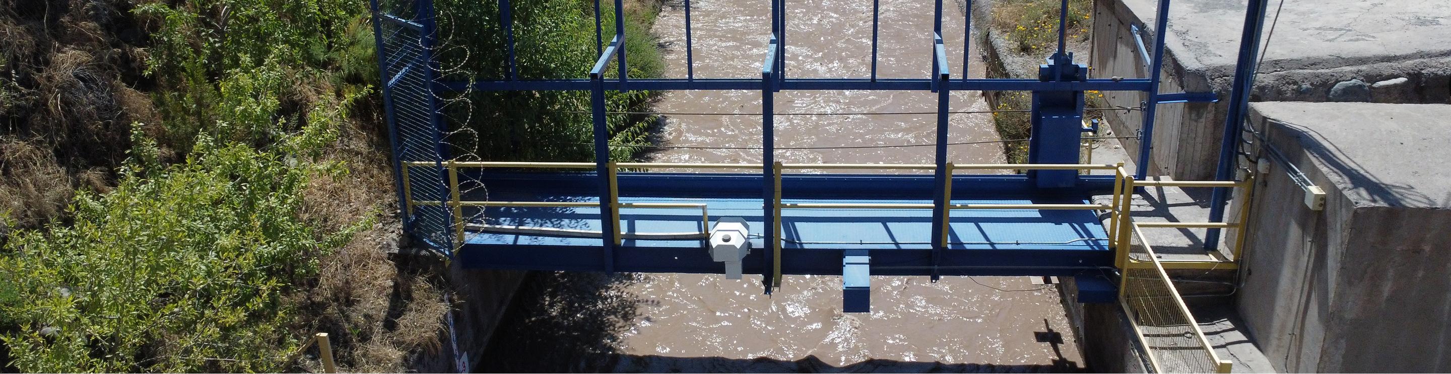 Sobrante la obra bocatoma Eyzaguirre.